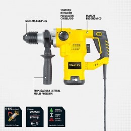 SDS 1-14-1250W STANLEY SDS Rotary Hammer7